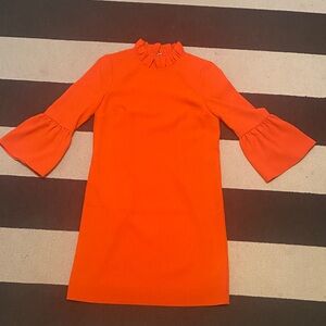 J. Crew Vibrant Red Dress